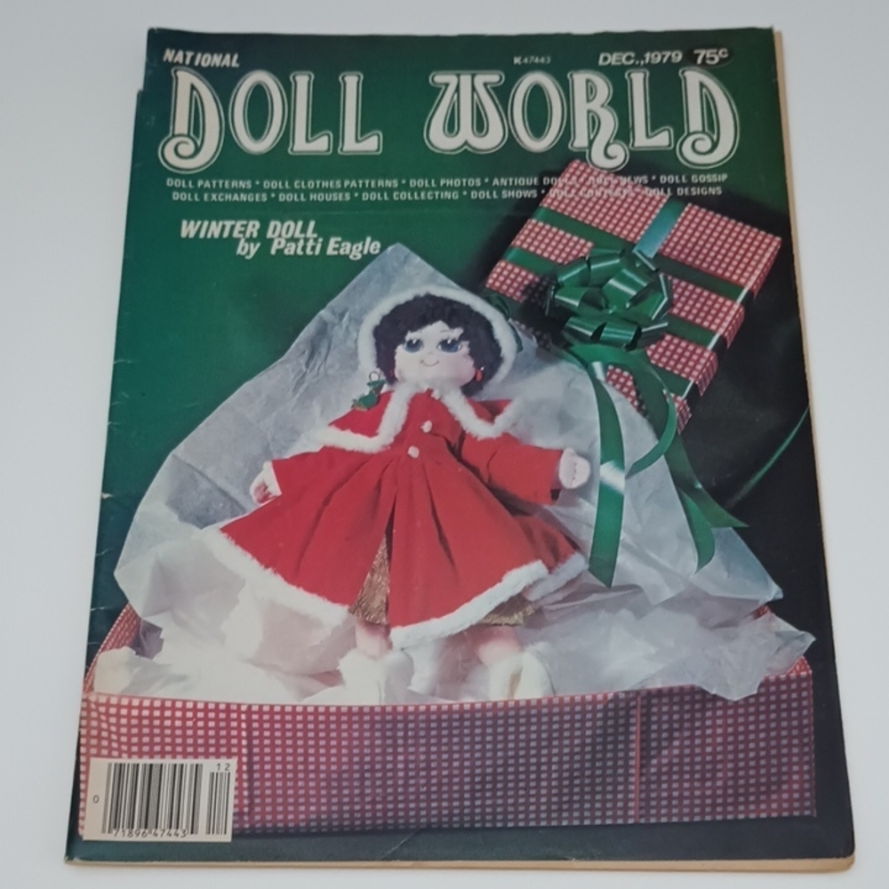 2/$20 VTG Doll World Magazine December 1979 K47443 07189647443
